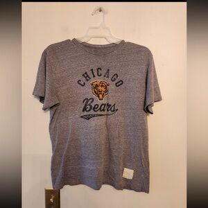 Chicago Bears grey nfl football t-shirt size mens x large